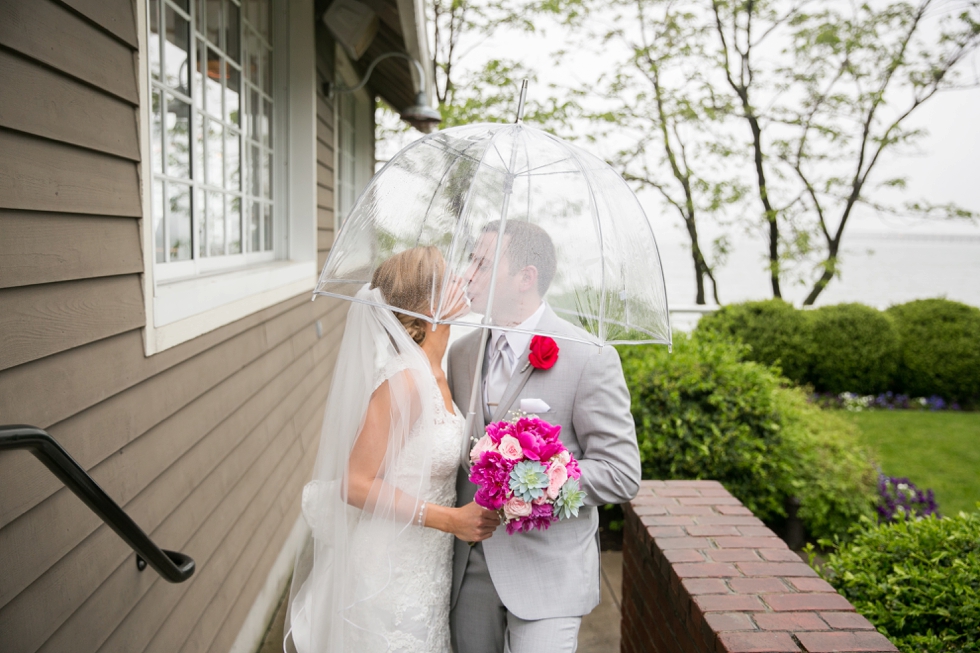 Philadelphia wedding photography - Chesapeake Bay Beach Club rainy wedding photographs