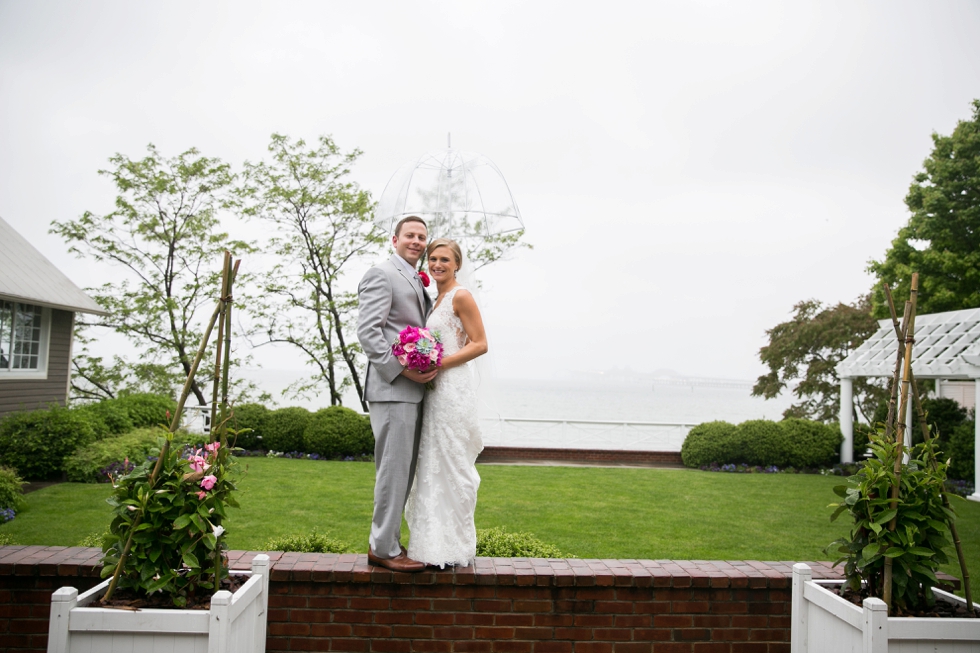 Philadelphia wedding photography - Chesapeake Bay Beach Club rainy wedding photographs