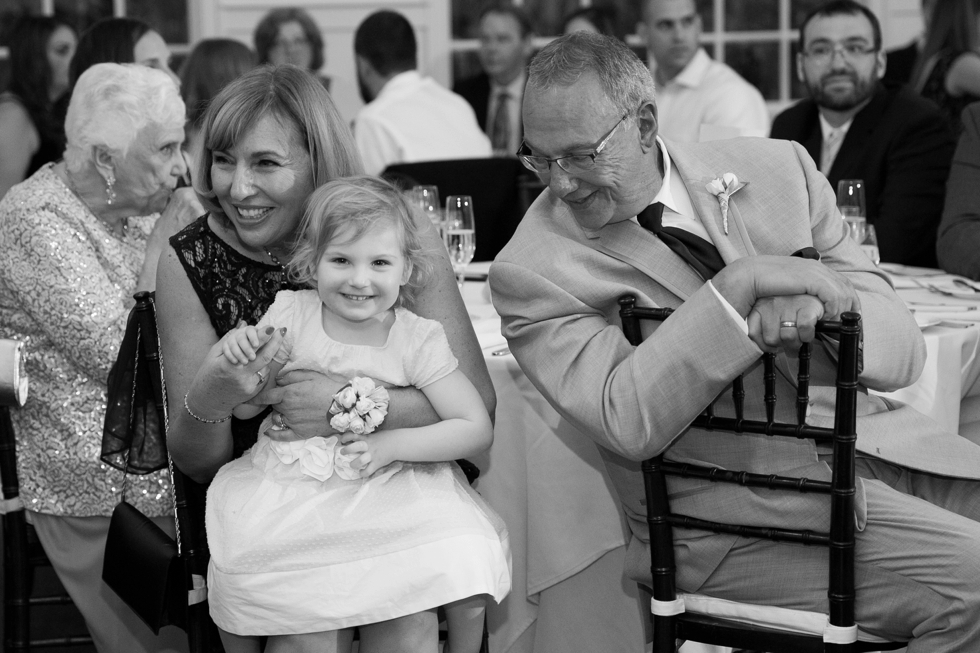 Eastern Shore Chesapeake Bay Beach House rainy wedding reception