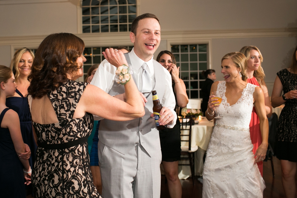 Eastern Shore Chesapeake Bay Beach House rainy wedding reception - Mixing Maryland DJ Little Rock