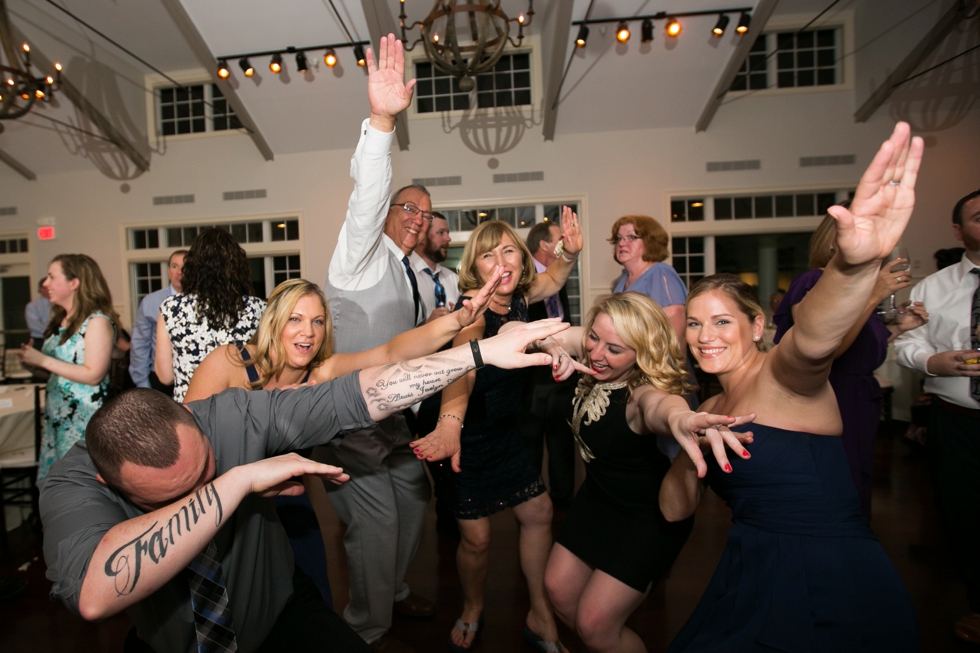 Eastern Shore Chesapeake Bay Beach House rainy wedding reception - Mixing Maryland DJ Little Rock