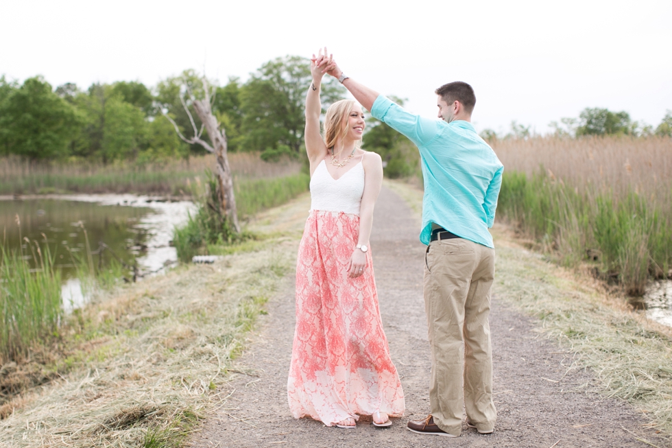 Stevensville Eastern Shore Beach Engagement Photographs