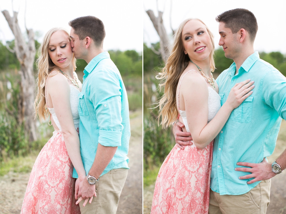 Terrapin Park Eastern Shore Beach Engagement Photographs