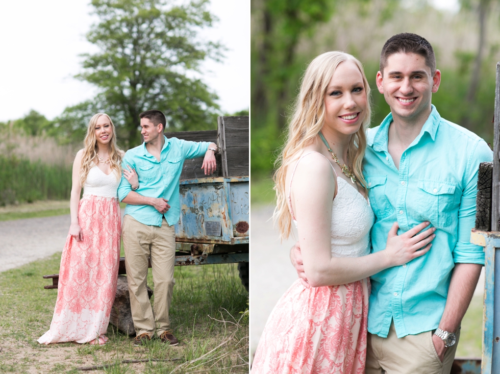 Stevensville Eastern Shore Beach Engagement Photographs