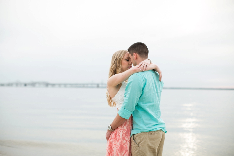 Terrapin Park Eastern Shore Beach Engagement Photographs