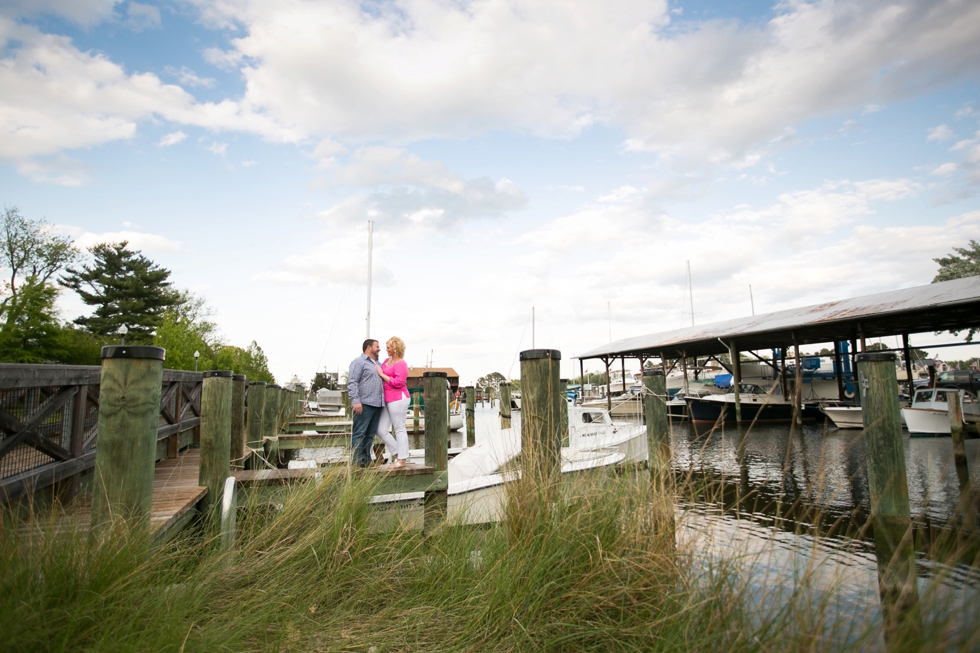 St. Michael's Engagement Photographer - Destination Engagement on a boat