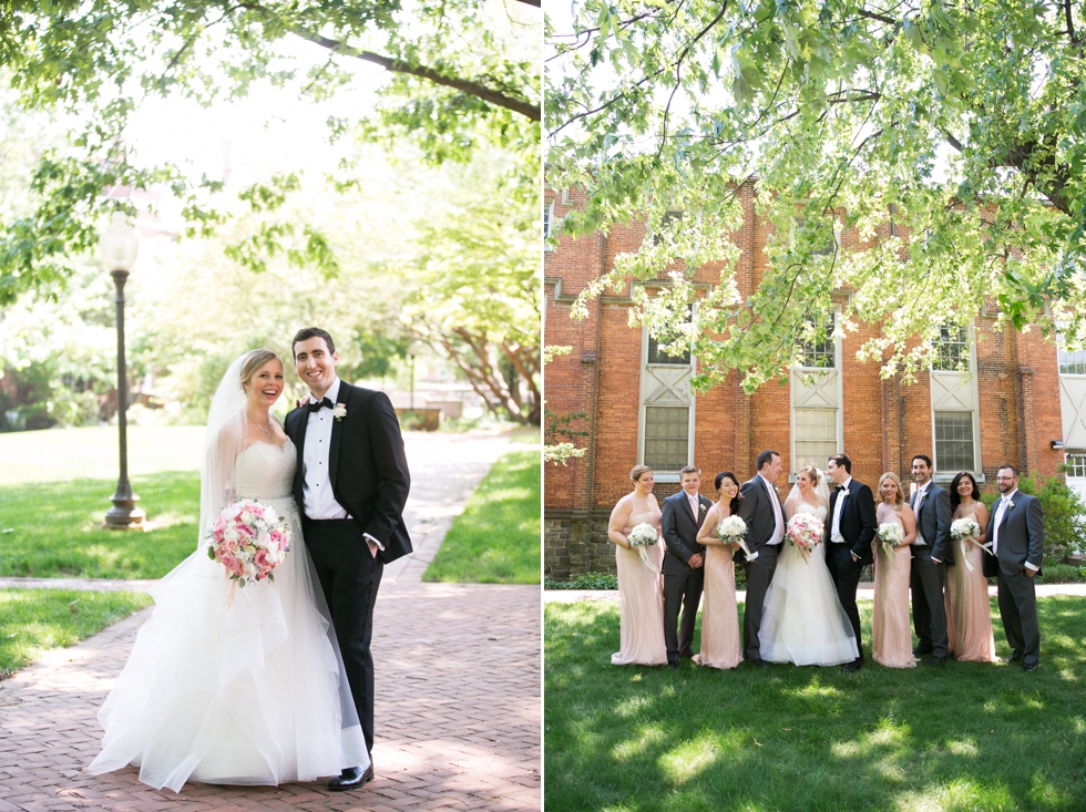 Annapolis MD St Johns College Wedding Party - Maria Jeff