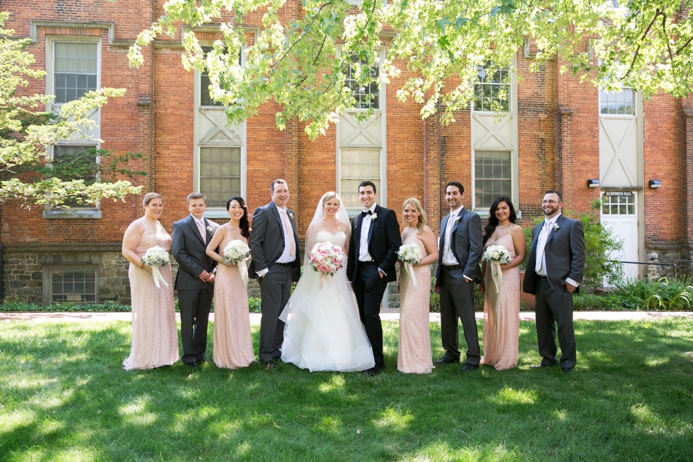 Annapolis MD St Johns College Wedding Party - Maria Jeff