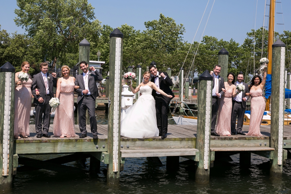 Annapolis City Dock wedding photography - Center city wedding photographer