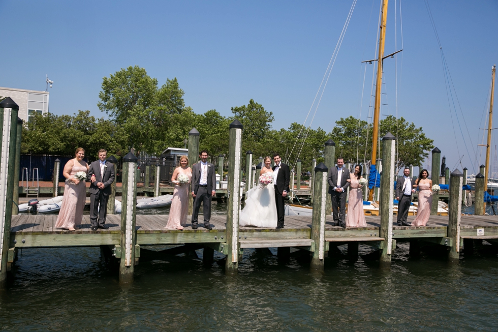 Annapolis City Dock wedding photography - Center city wedding photographer