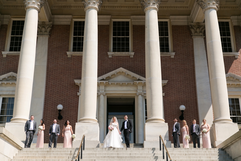 St Johns College Annapolis wedding photos - Center city wedding photographer