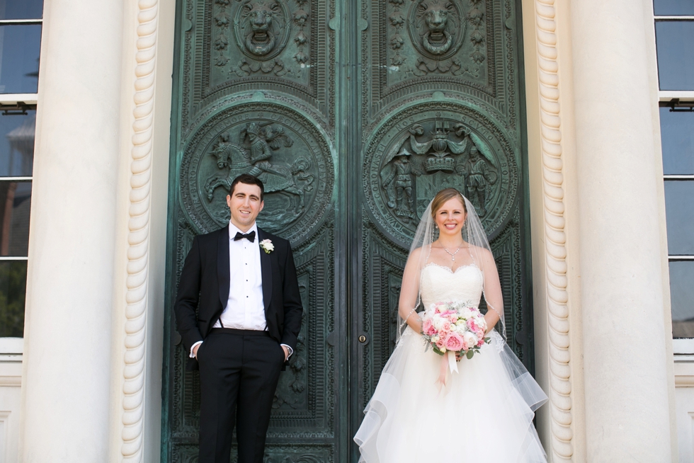 St Johns College Annapolis wedding photos - Center city wedding photographer