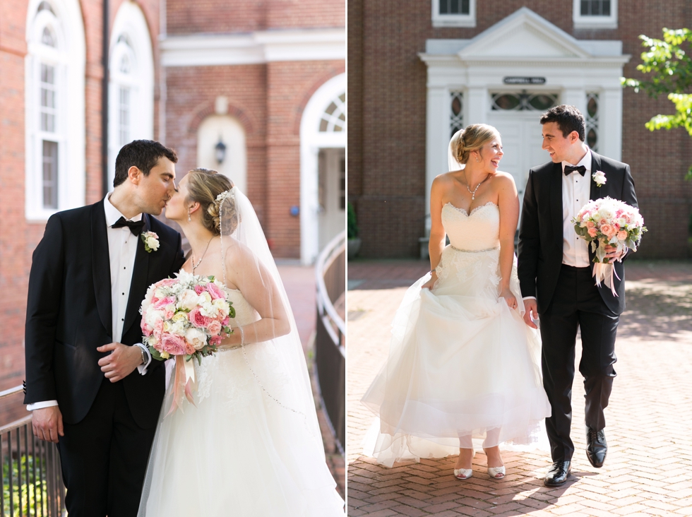 Annapolis MD St Johns College Randall Hall Wedding Photography - Maria Jeff