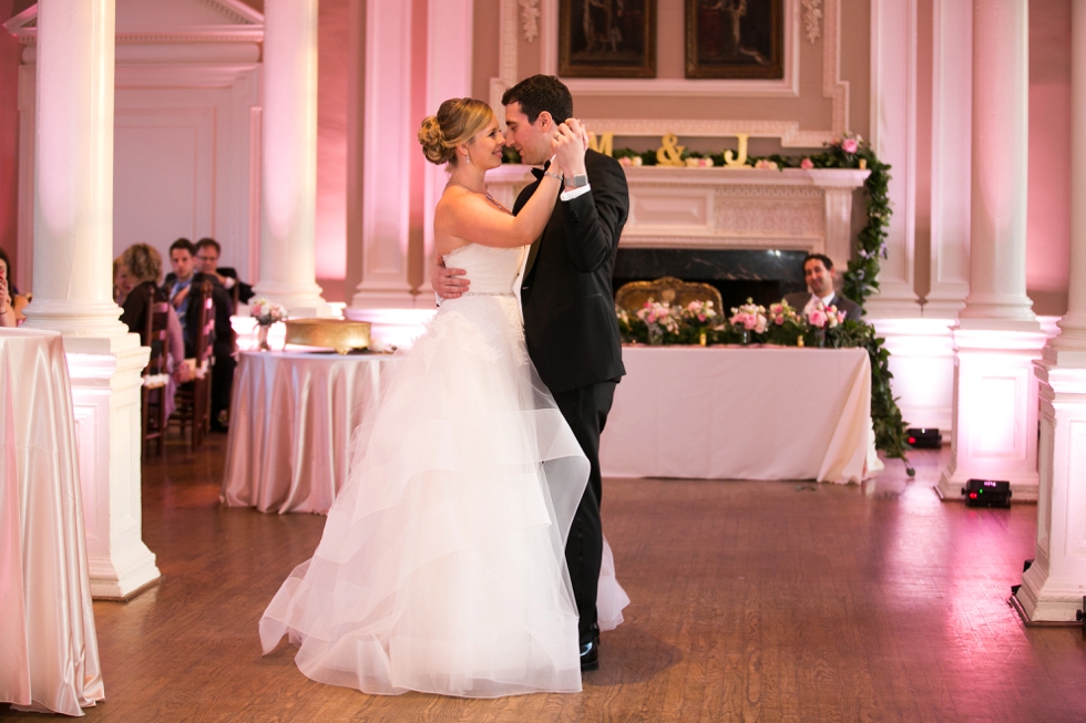 St Johns College Randall Hall Wedding Reception Details - First Dance