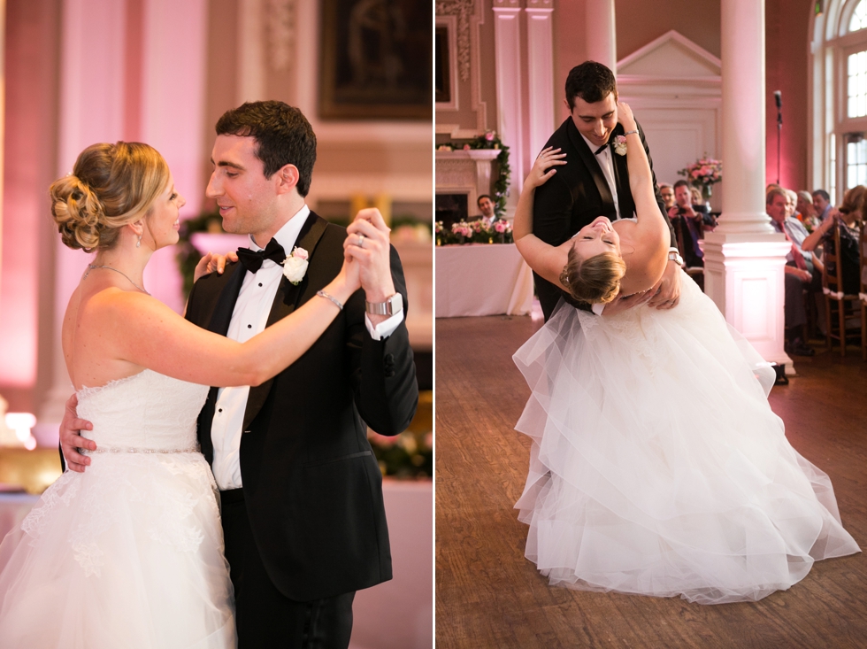 St Johns College Randall Hall Wedding Reception Details - First Dance