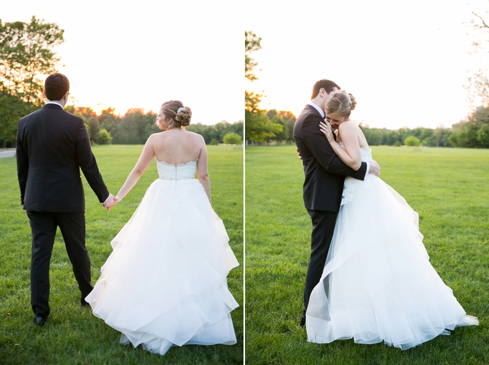 St Johns College Randall Hall sunset wedding photos