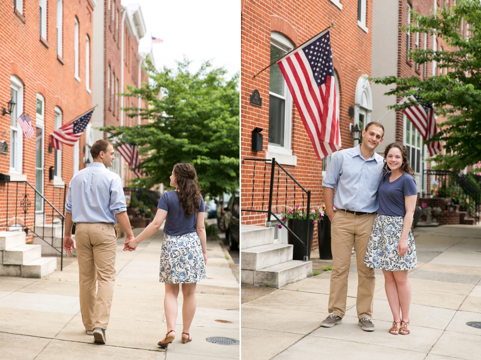 Locust Point Engagement photos - Philadelphia engagement photographer