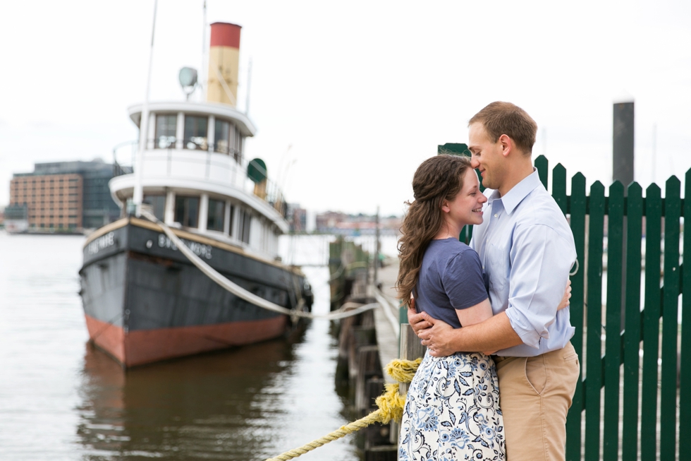 Baltimore Museum of Industry Engagement photos - Baltimore engagement photographer