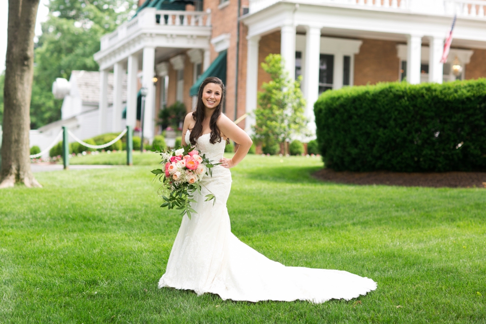 Philadelphia Wedding Photographer at Antrim 1844 Country House Hotel - Blue Vanda Floral Design