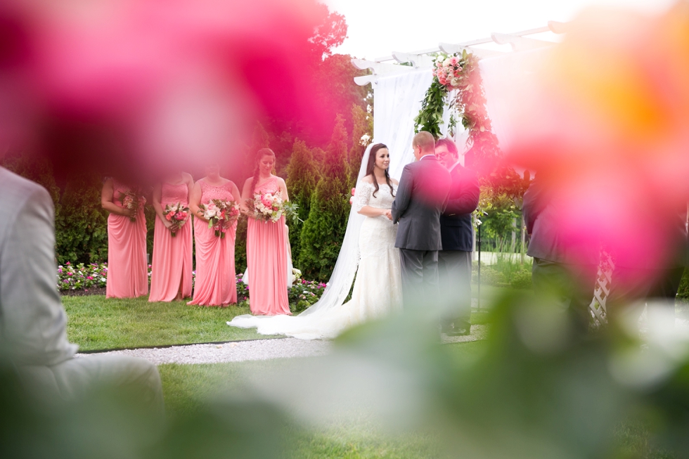 Philadelphia Wedding Photographer at Antrim 1844 Country House Hotel - Blue Vanda Floral Design