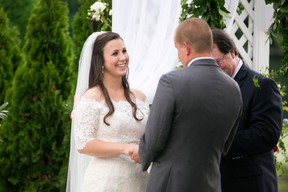 Philadelphia Wedding Photographer at Antrim 1844 Wedding Ceremony - Elizabeth Bailey Weddings