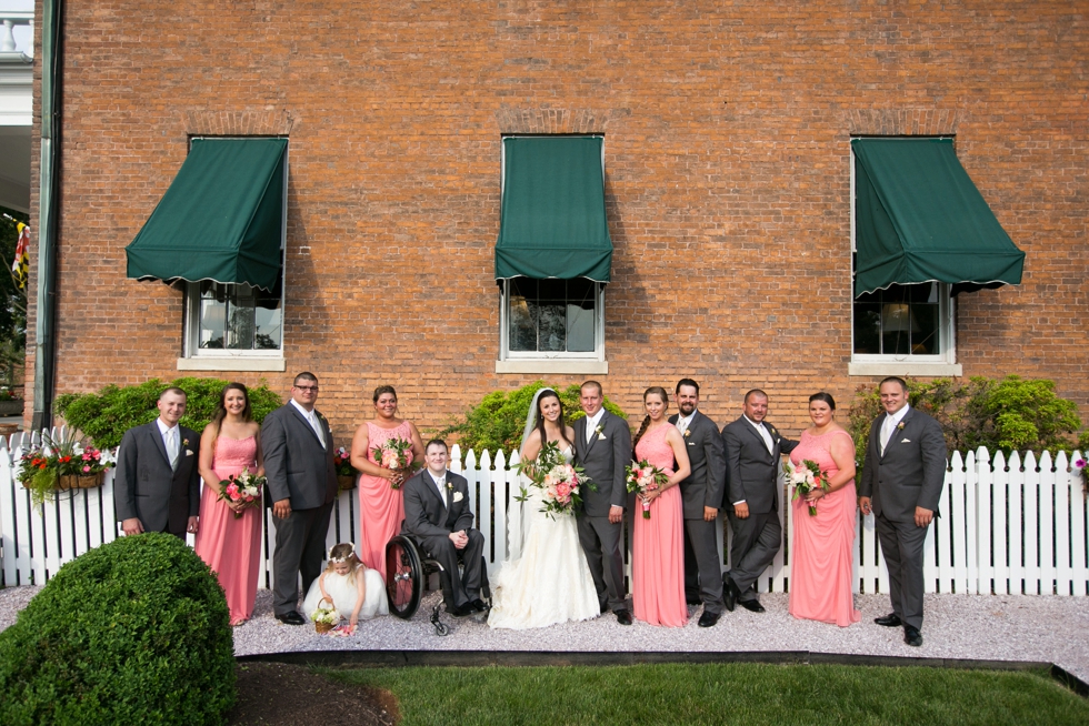 Philadelphia Wedding Photographer at Antrim 1844 Wedding Ceremony - Elizabeth Bailey Weddings