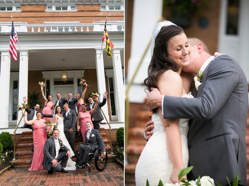 Philadelphia Wedding Photographer at Antrim 1844 Wedding Ceremony - Elizabeth Bailey Weddings