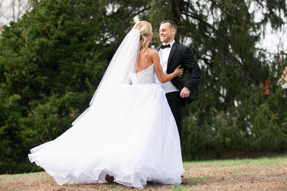 Having a First Look - Philadelphia Wedding Photography