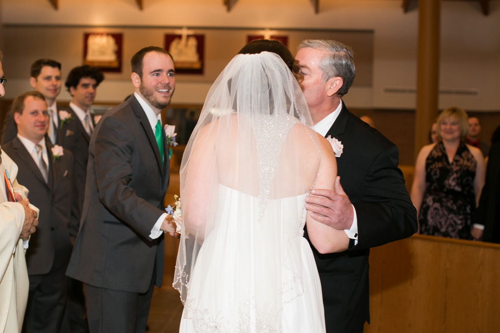 Having a First Look - Wedding Photographers in Philadelphia