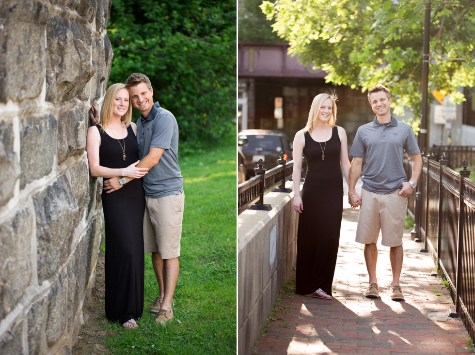 Old Ellicott City Engagement Photographs