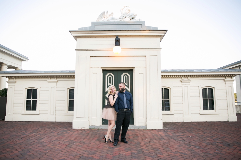 Sunrise Philadelphia engagement Photographer at WaterWorks