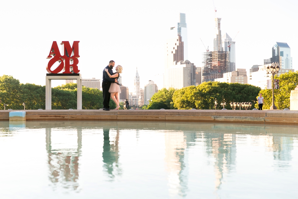 Sunrise Philadelphia engagement Photos at AMOR