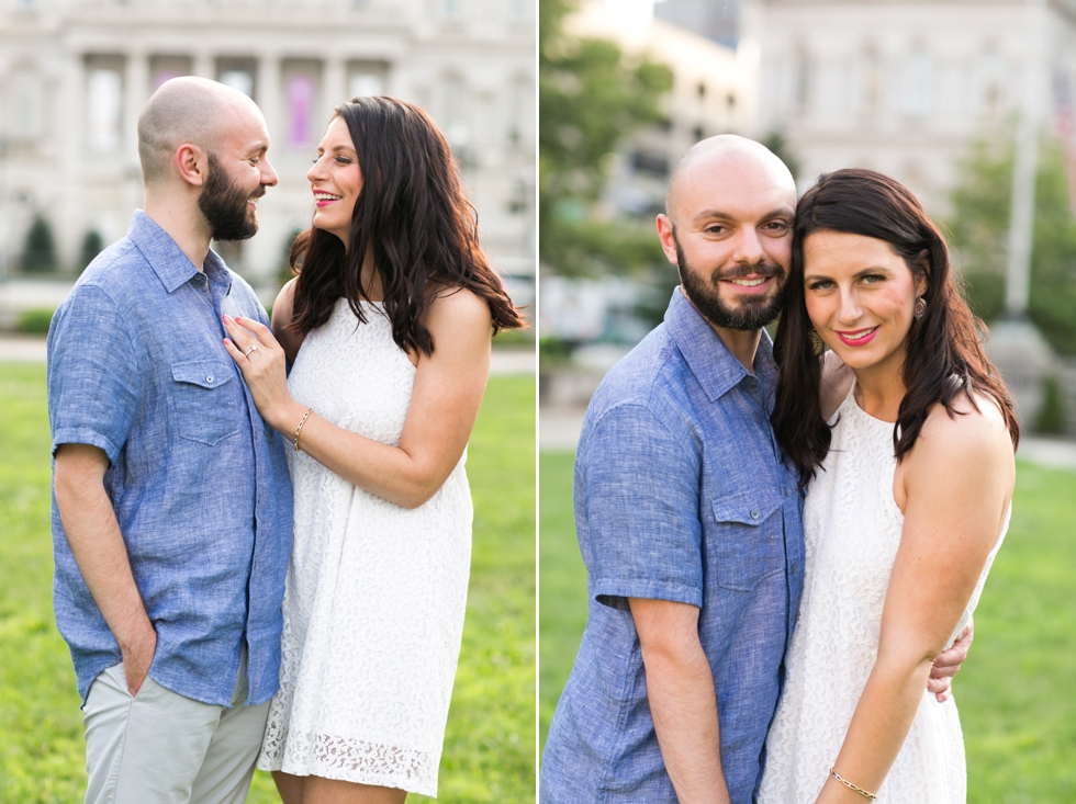 Baltimore City Hall Engagement - Philadelphia Engagement Photographer