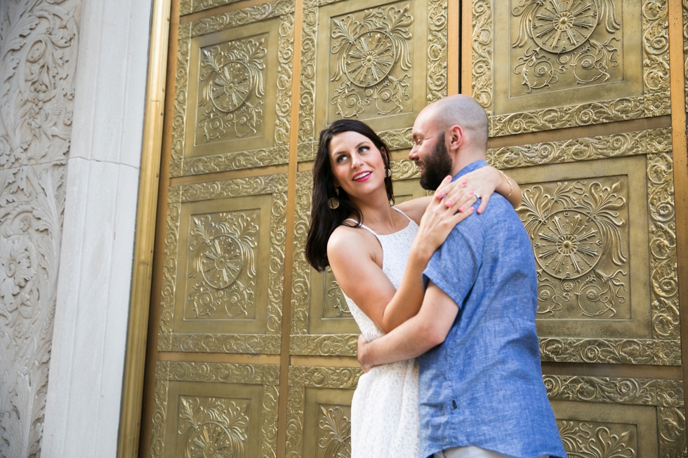 City Hall Baltimore Engagement - Philadelphia Wedding Photographer