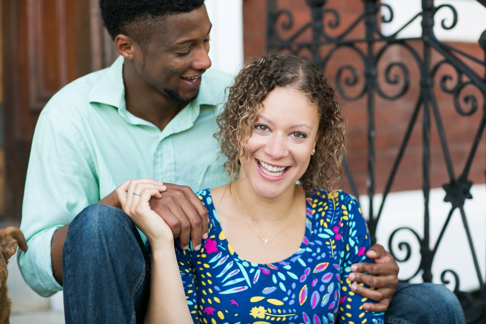 University of Pennsylvania puppy engagement - Center City Philadelphia Wedding Photographer