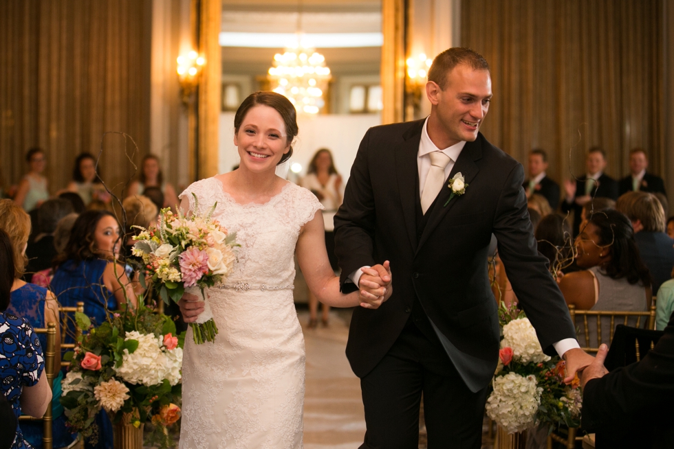 Hotel Belvedere Indoor Wedding Ceremony Baltimore