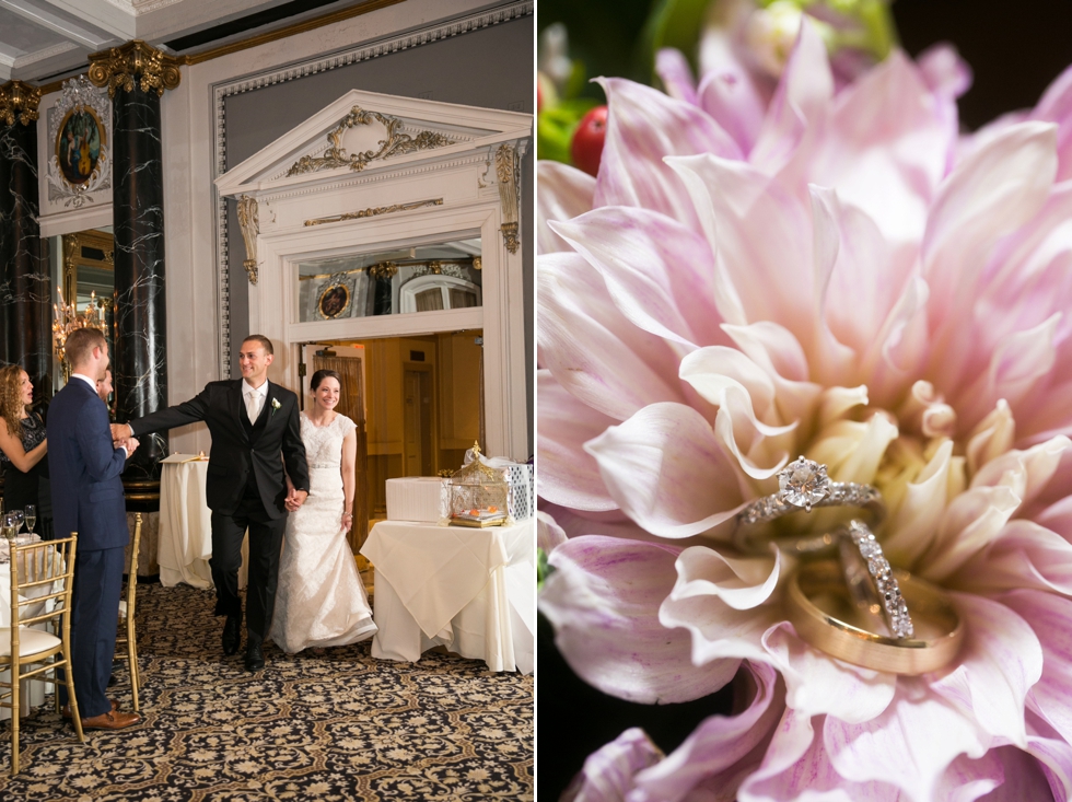 Hotel Belvedere Wedding Reception - Philadelphia Wedding Photographs