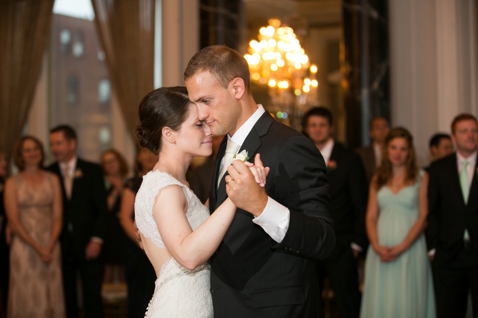 Hotel Belvedere Wedding Reception - Philadelphia Wedding Photographers