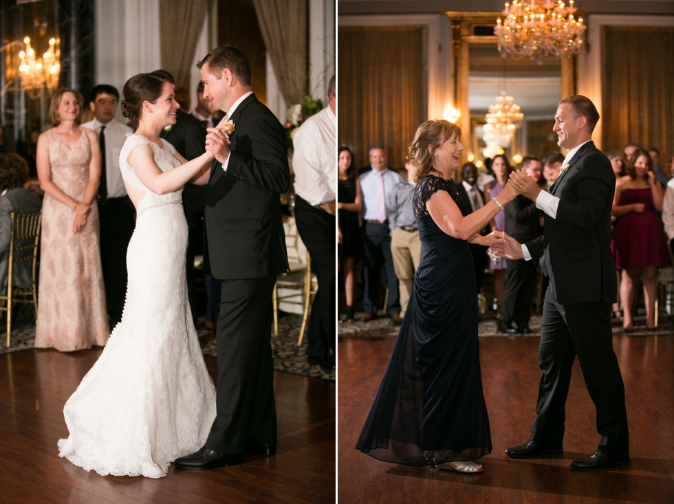 Baltimore Hotel Belvedere Wedding Reception - Philadelphia Wedding Photographers