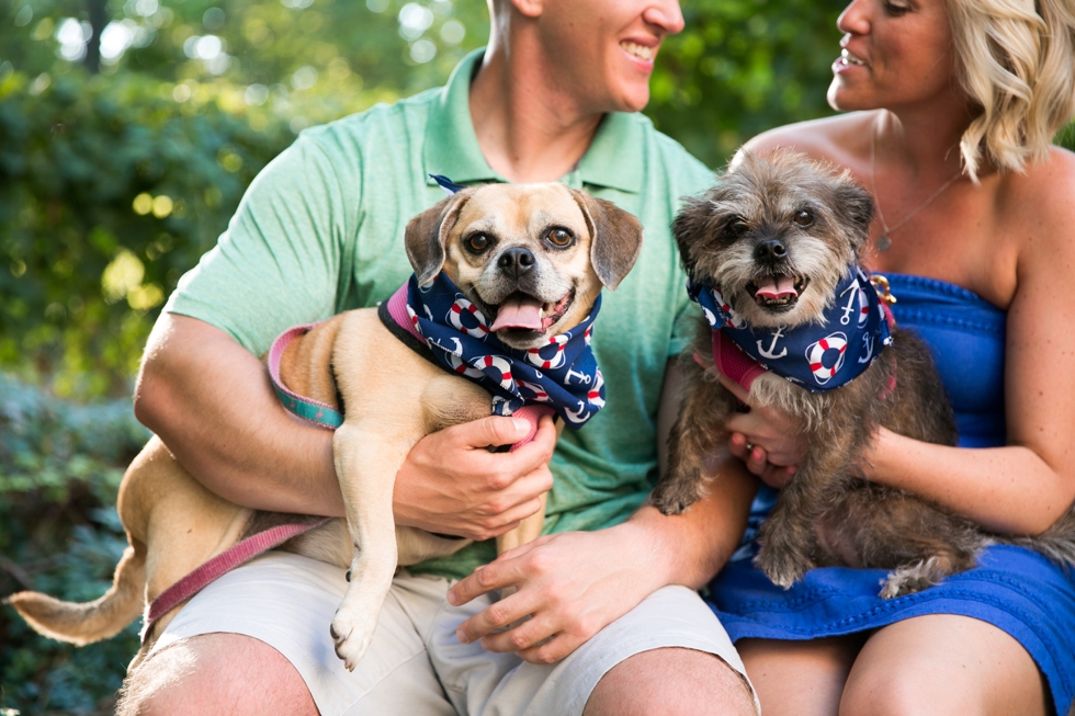 Annapolis Engagement photography - Dog Family Engagement Photographer