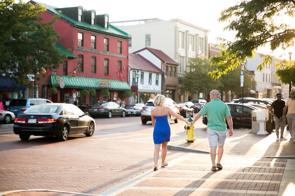 Maryland Engagement photography - Engagement Photos at City Dock Annapolis