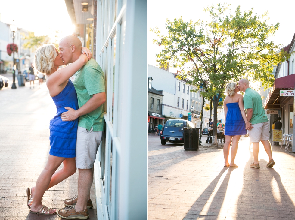 Kilwin's Ice Cream Engagement photography - City Dock Annapolis engagement