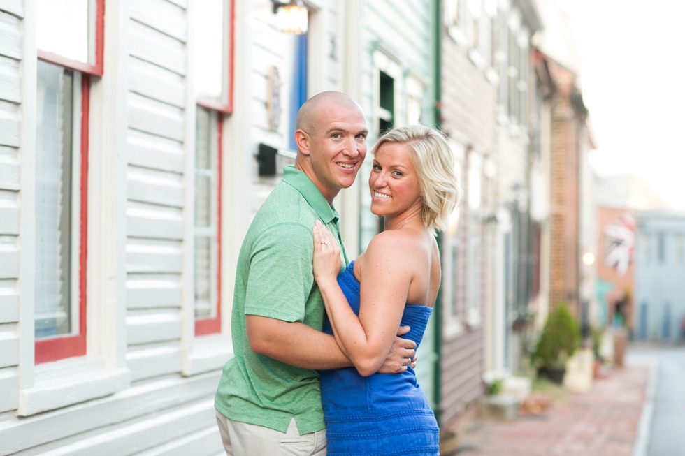 Maryland Engagement photography - Engagement Photos at City Dock Annapolis