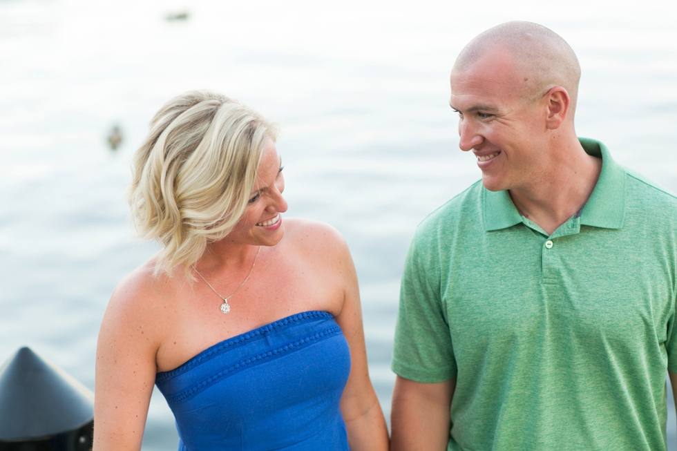 Maryland Engagement photography - Engagement Photos at City Dock Annapolis