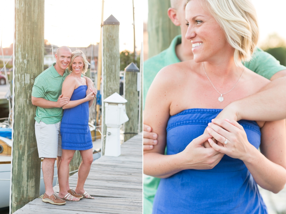 Maryland Engagement photography - Engagement Photos at City Dock Annapolis