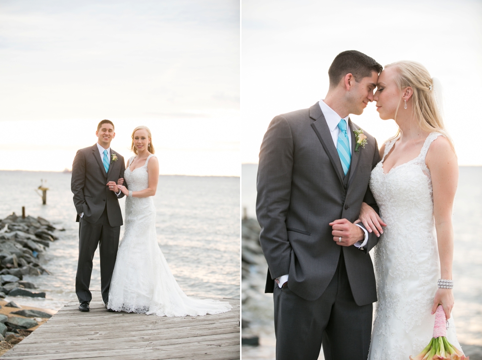 Eastern Shore Wedding Photographer - Silver Swan Bayside Sunset beach photos