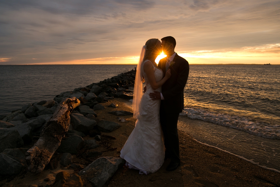 Jersey Shore Wedding Photographer - Silver Swan Bayside Sunset beach photos