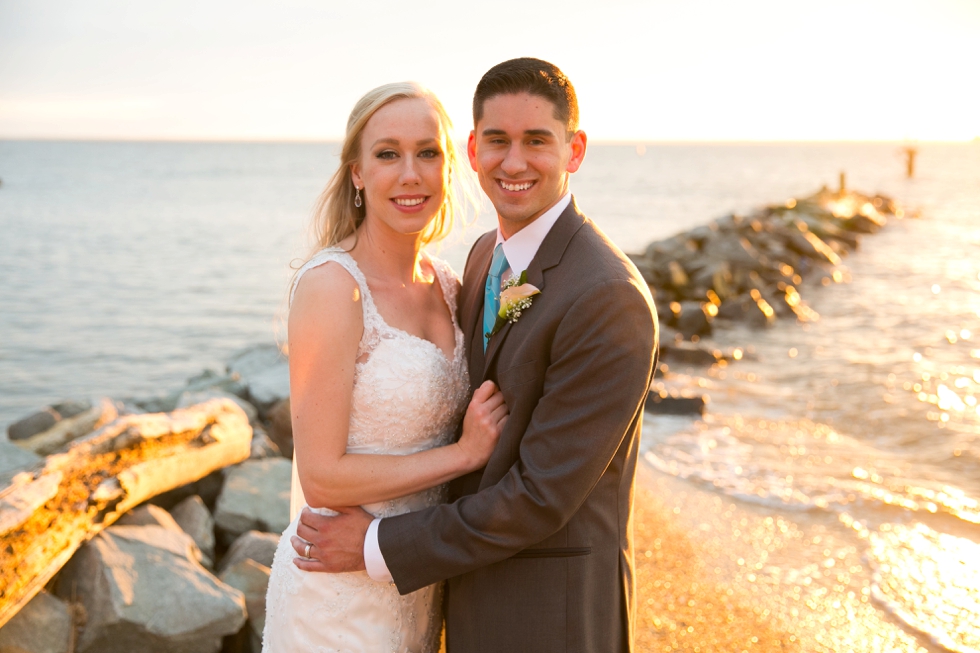 Jersey Shore Wedding Photographer - Silver Swan Bayside Sunset beach photos