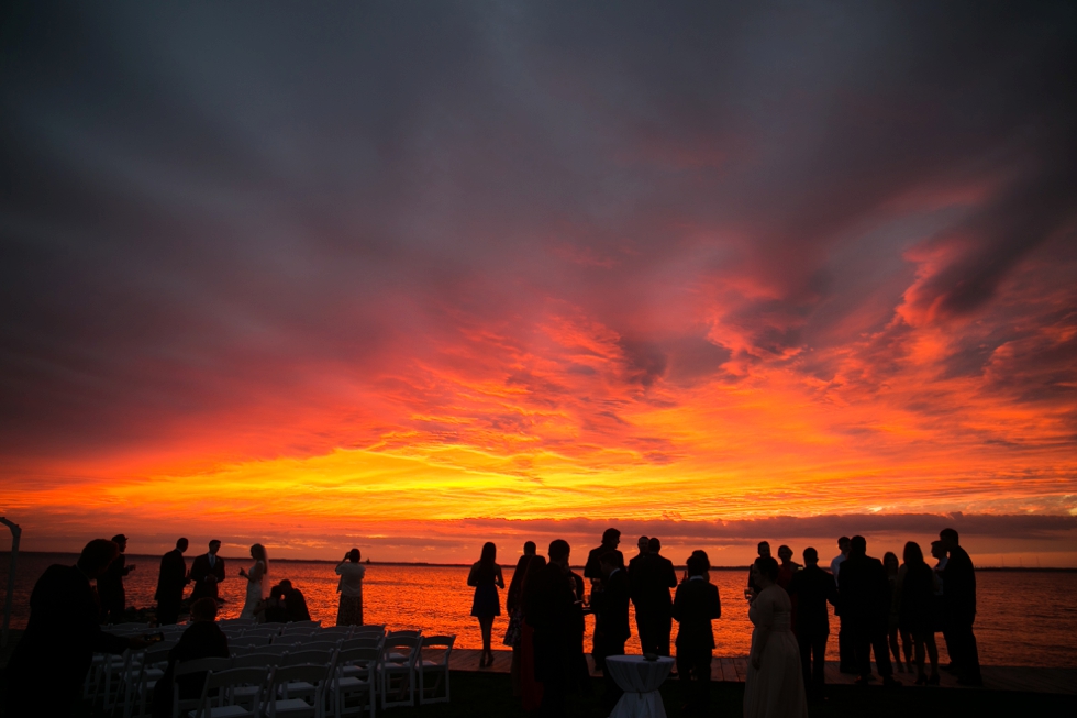 Jersey Shore Wedding Photographer - Hurricane Hermine Sunset beach photos