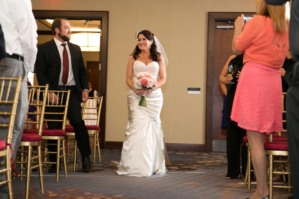 Annapolis Maryland Wedding Photographers - Westin Hotel Indoor Ceremony